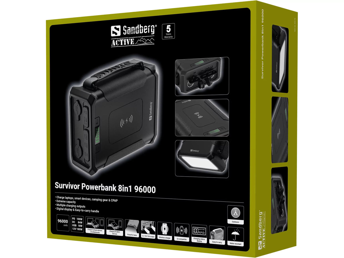 Survivor Powerbank 8in1 96000