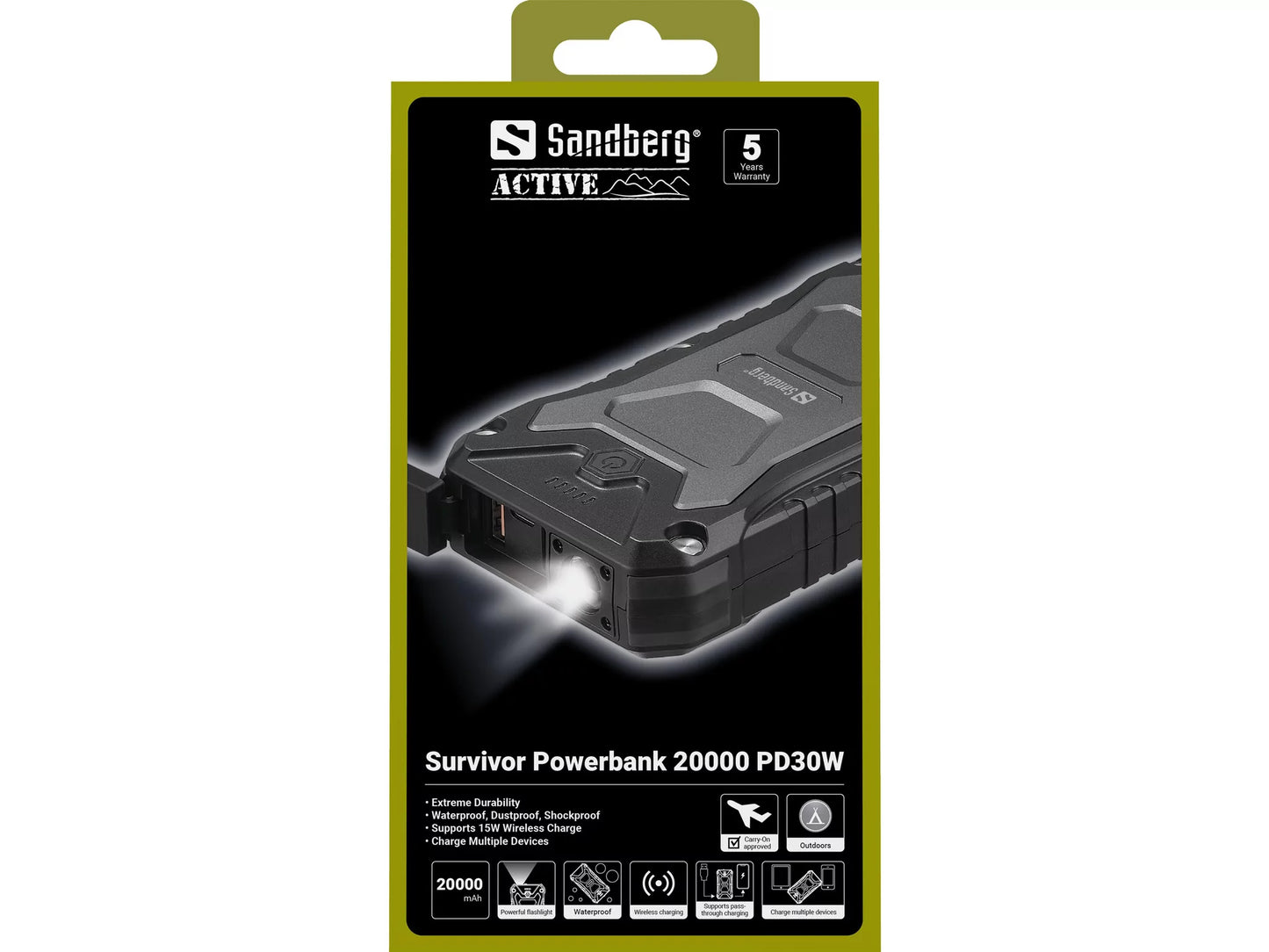 Power Bank 20000 (Sandberg Survivor)