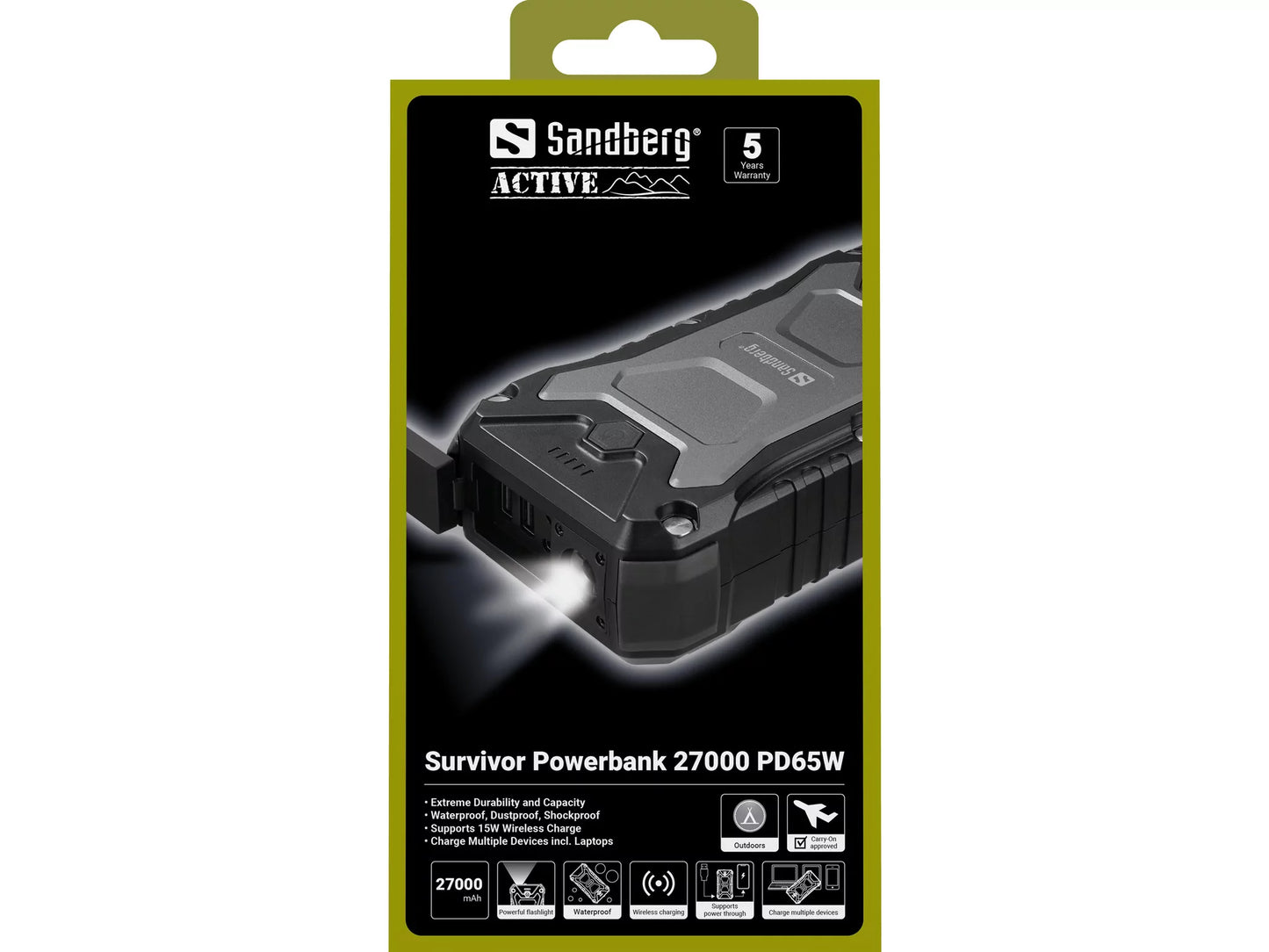 Power Bank 27000 (Sandberg Survivor)