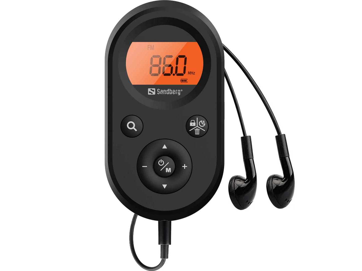 Pocket Radio FM+AM Recharge