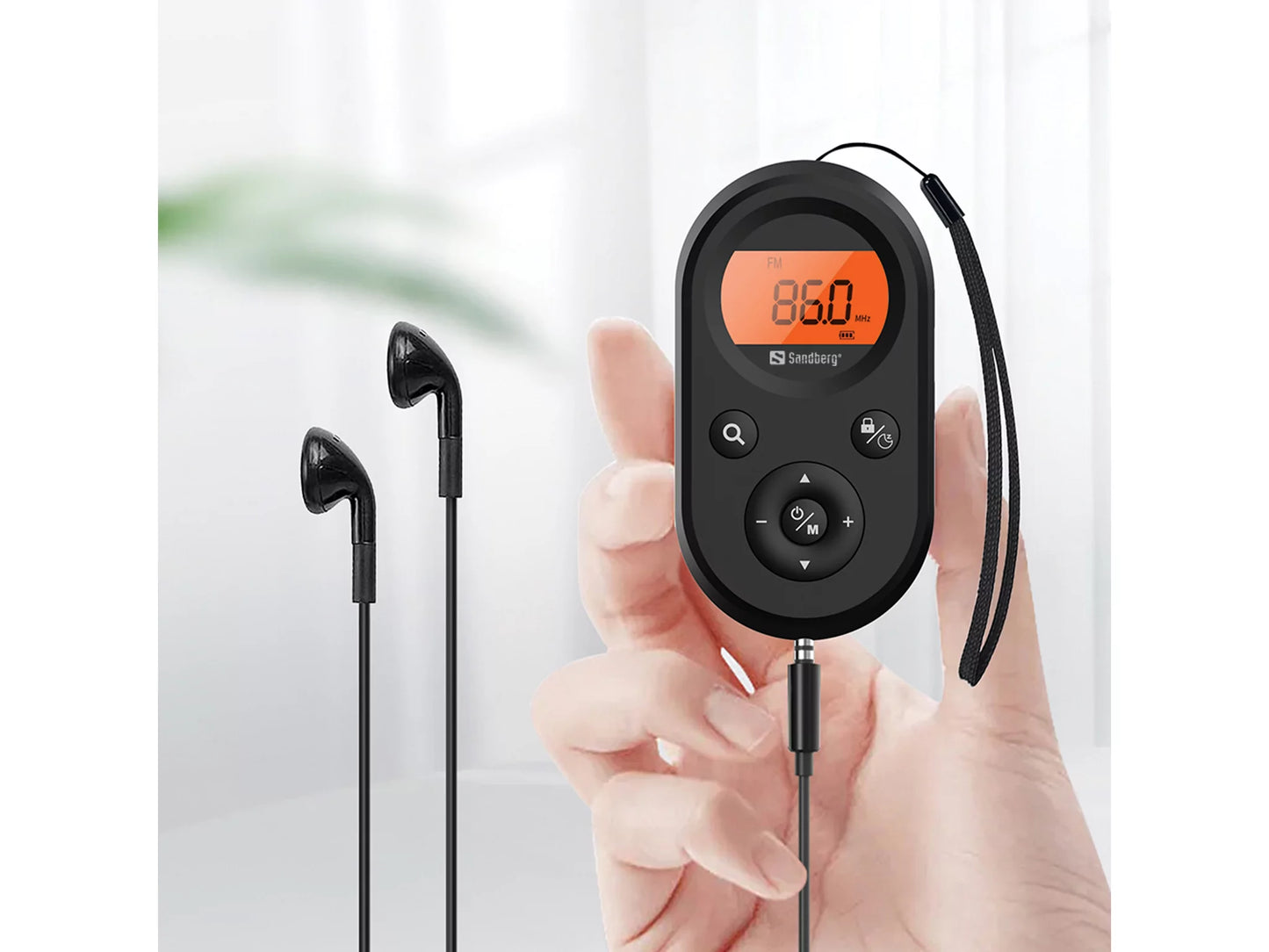 Pocket Radio FM+AM Recharge
