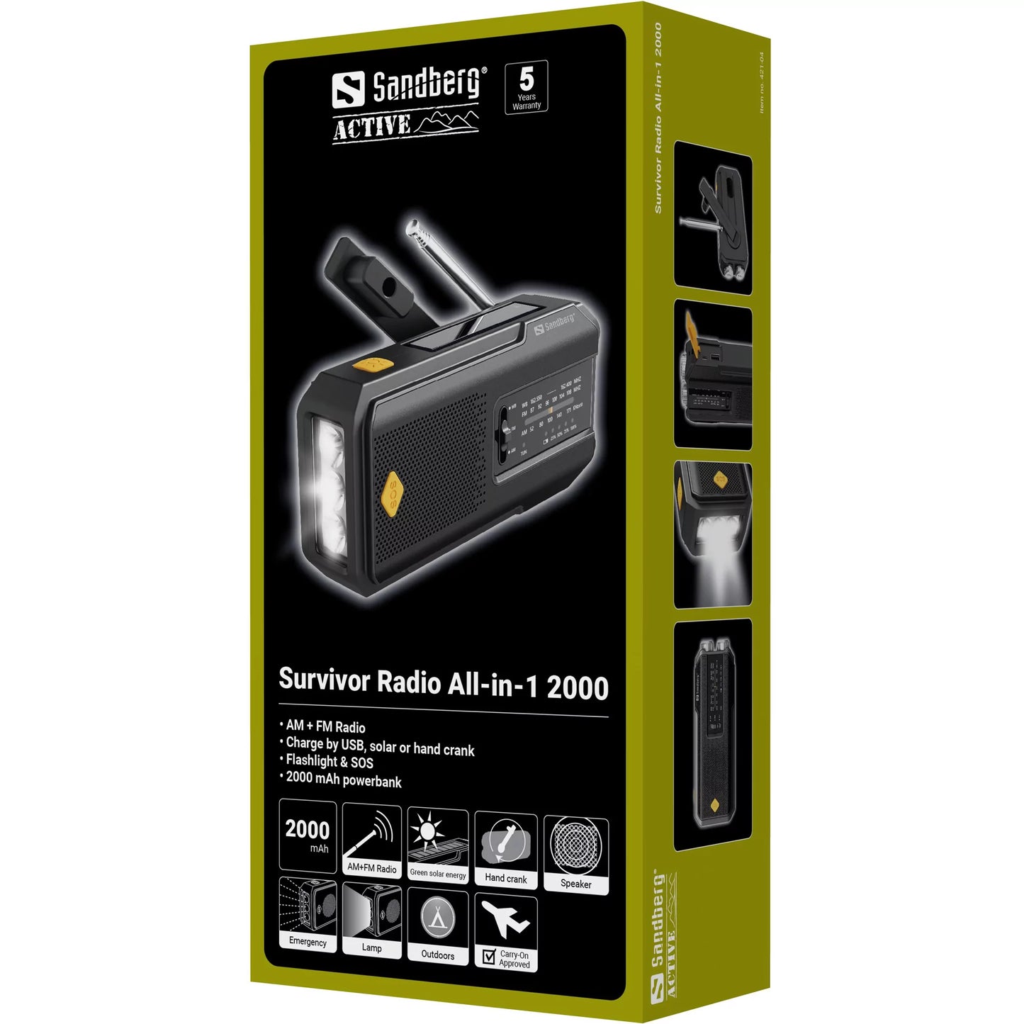Sandberg Survivor Radio All-in-1 - 2000