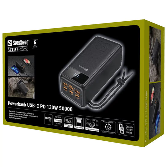 Powerbank 50000 mAh Sandberg