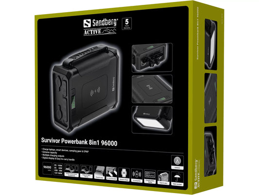 Survivor Powerbank 8in1 96000