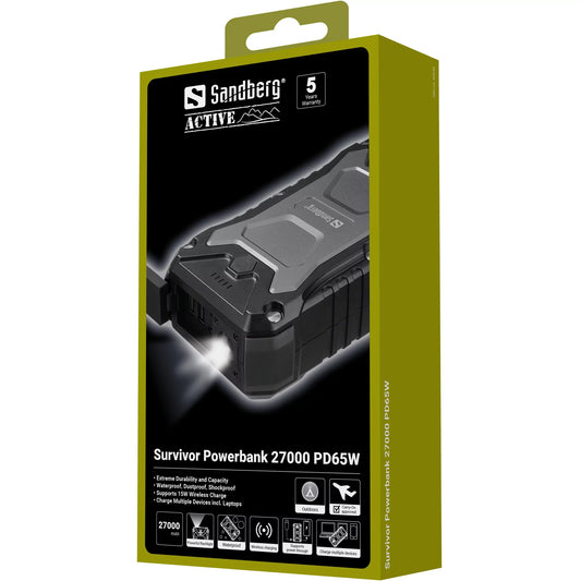 Power Bank 27000 (Sandberg Survivor)