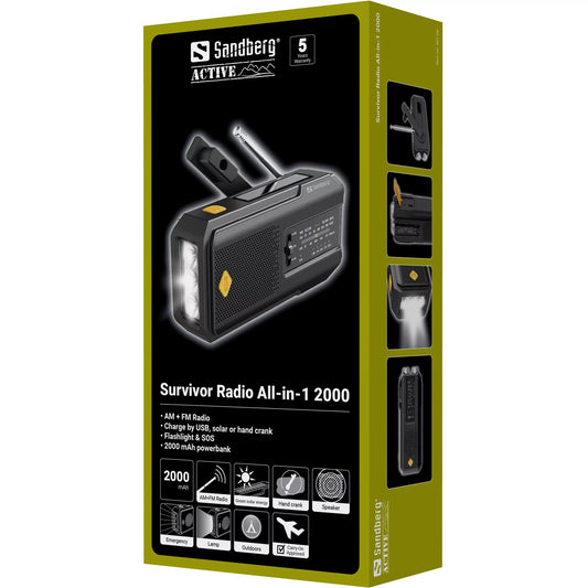 Sandberg Survivor Radio All-in-1 - 2000