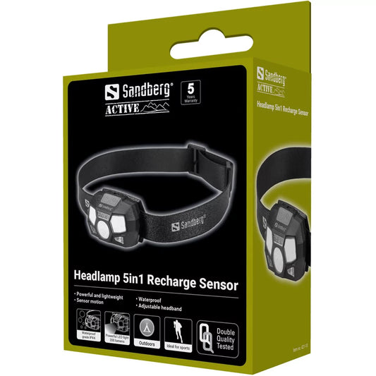Stirnlampe 5in1 Recharge Sensor