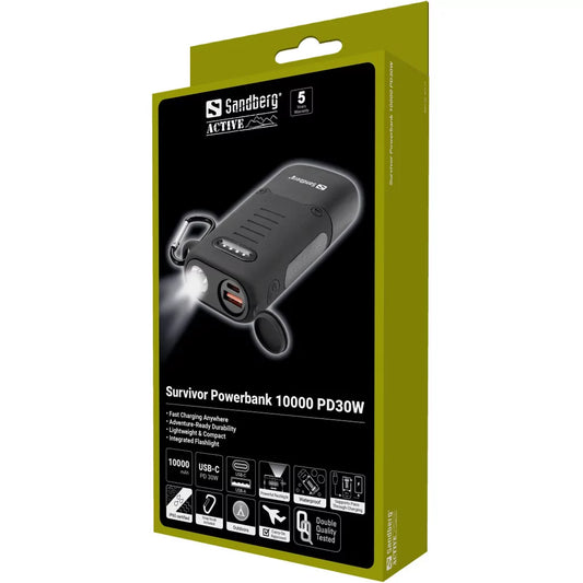 Power Bank 10000 PD30W(Sandberg Survivor)