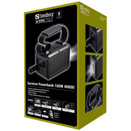 Powerbank 100W 40000 (Sandberg Survivor)