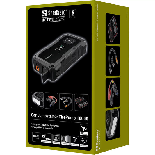 Car Jumpstarter TirePump 10000